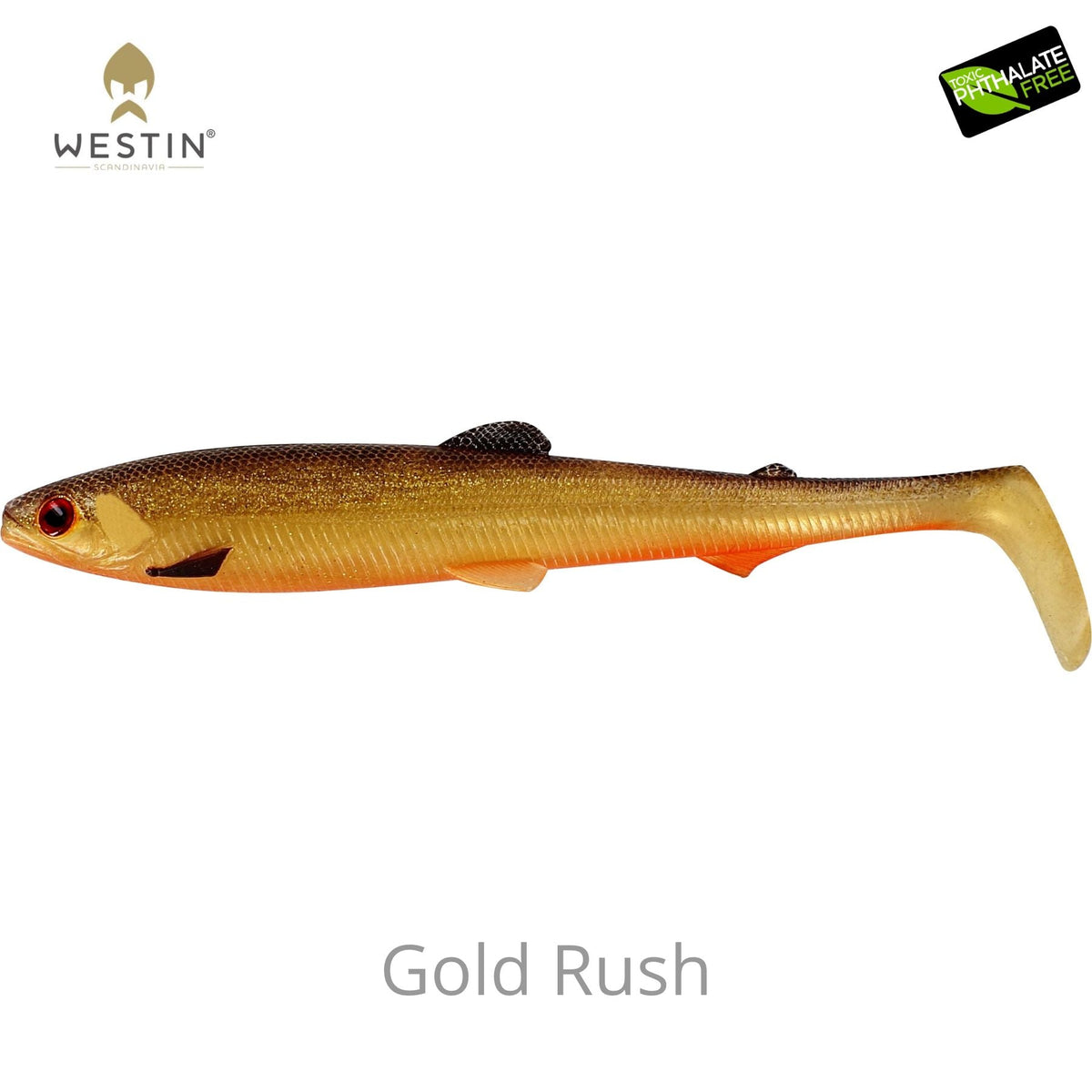 Westin Bulteez Shadtail Jigi 18cm 1kpl | Gold Rush