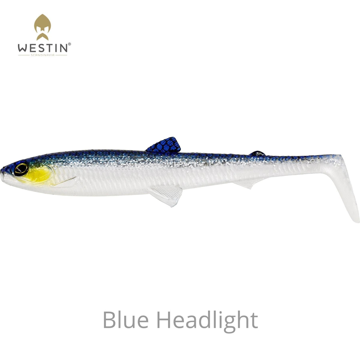 Westin Bulteez Shadtail Jigi 12.5cm 2kpl | Blue Headlight