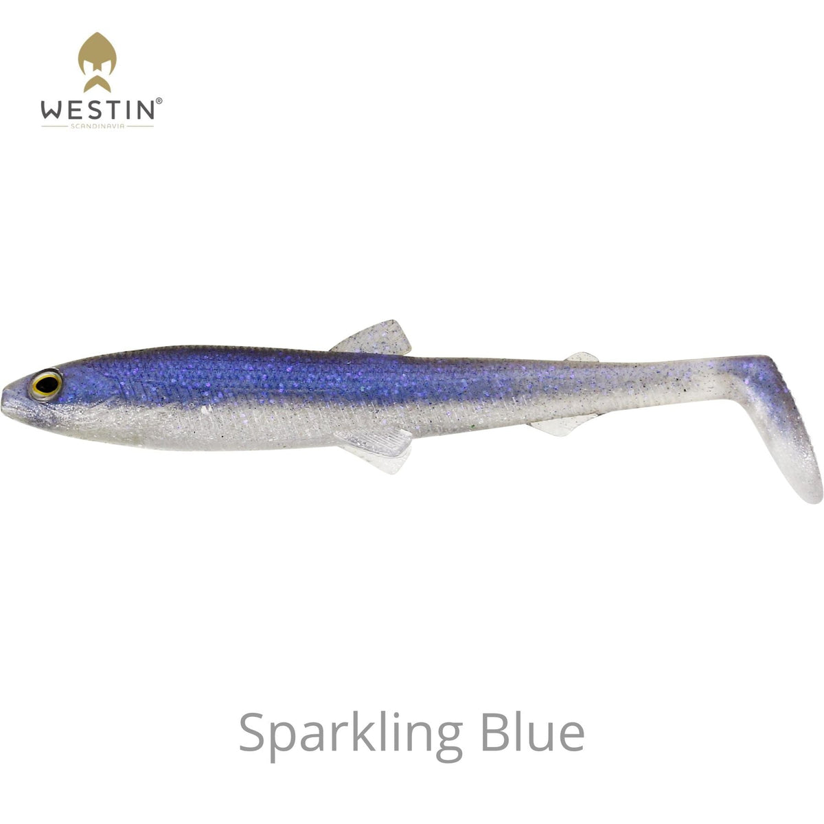 Westin Bulteez Shadtail Jigi 12.5cm 2kpl | Sparkling Blue