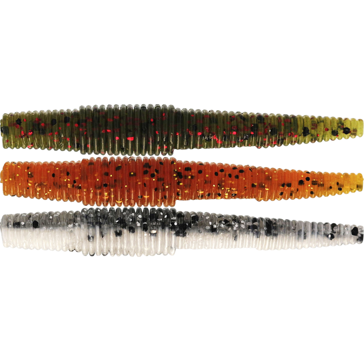 Westin Ned Worm Slim Kelluva Jigi 55mm 6kpl | Clear Water Mix