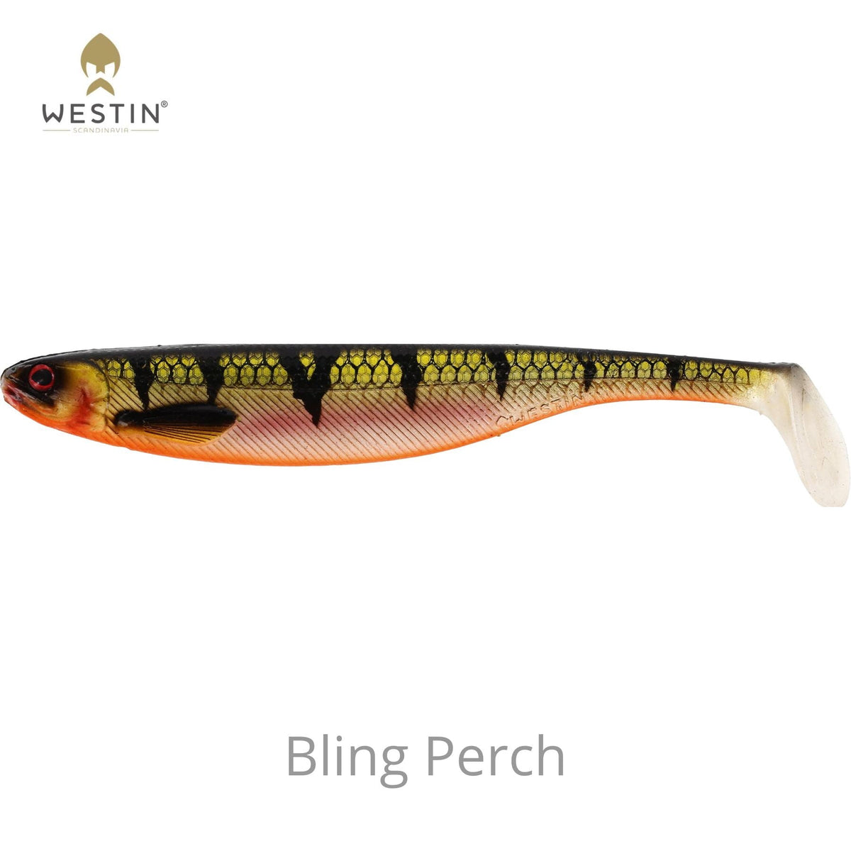 Westin Shad Teez Slim Jigi 7.5cm 3kpl | Bling Perch