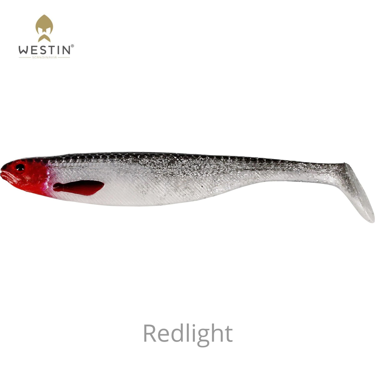 Westin Shad Teez Slim Jigi 7.5cm 3kpl | Redlight