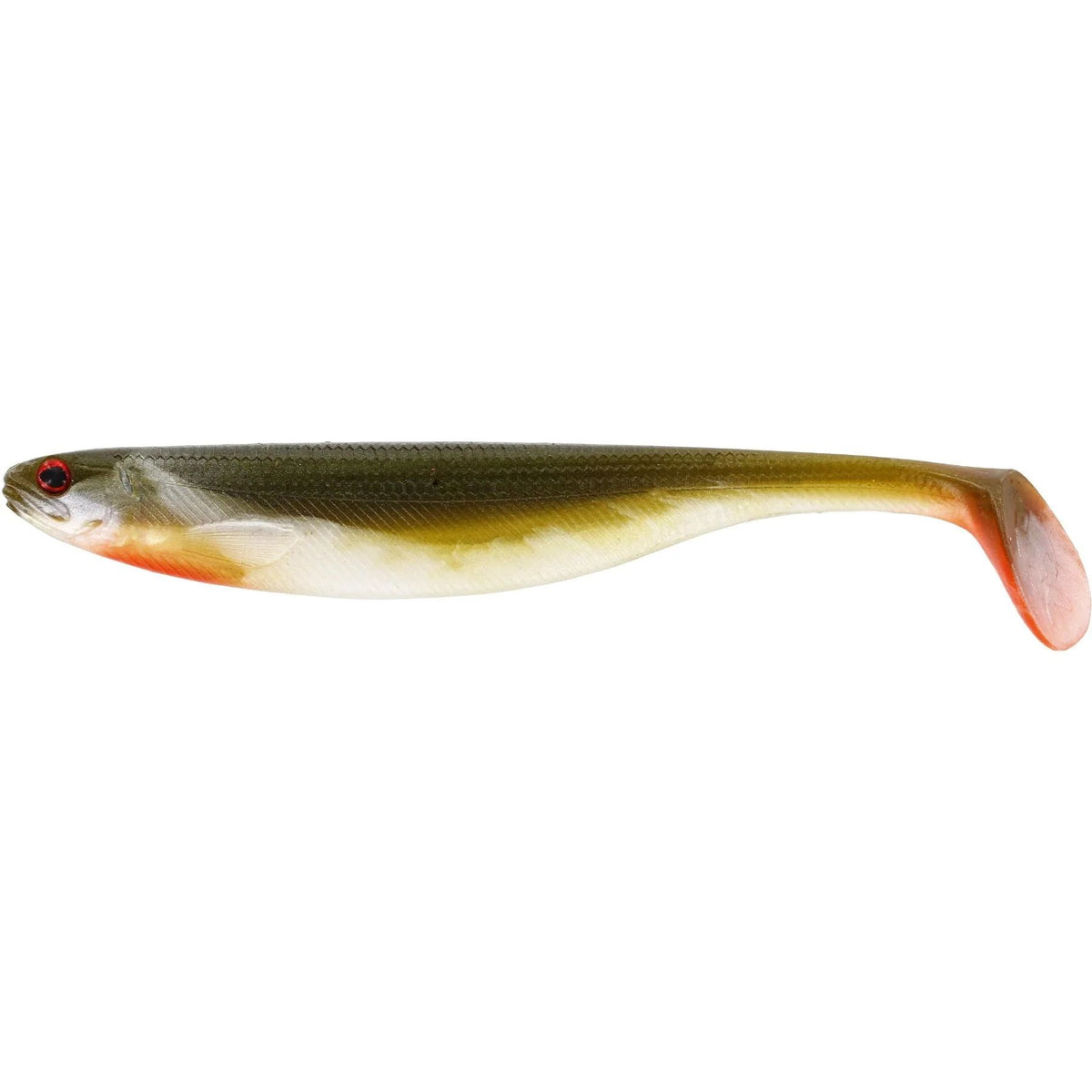 Westin Shad Teez Slim Jigi 10cm 3kpl | Bass Orange