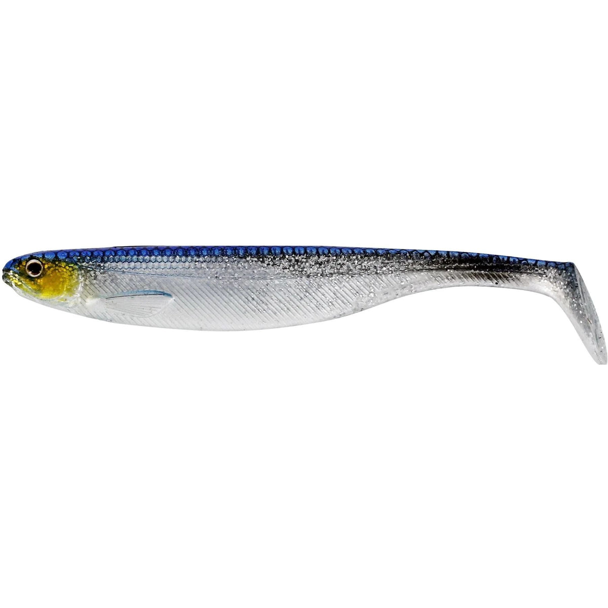 Westin Shad Teez Slim Jigi 10cm 3kpl | Blue Headlight
