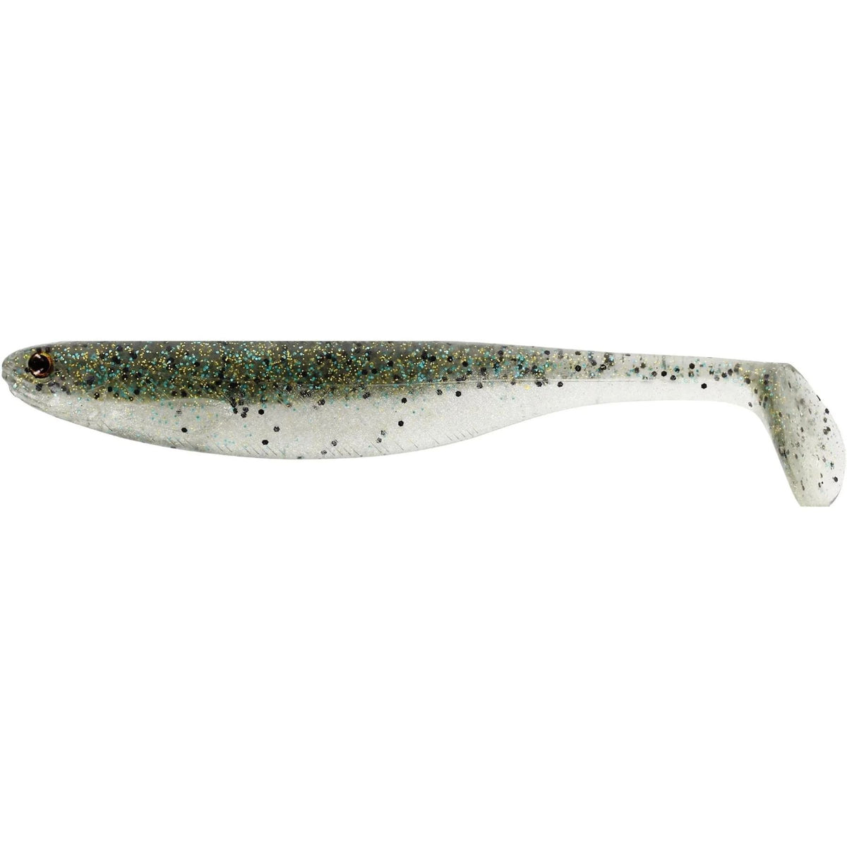 Westin Shad Teez Slim Jigi 10cm 3kpl | Sparkling Green