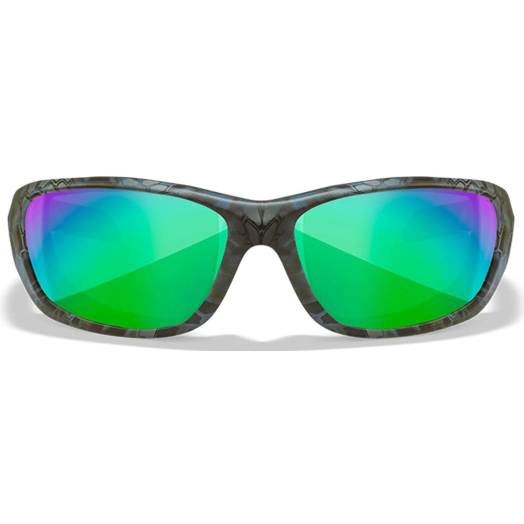 Wiley X Gravity Kryptek Captivate polarisoidut aurinkolasit | Green Mirror Amber