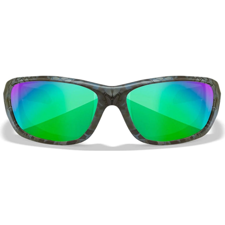 Wiley X Gravity Kryptek Captivate polarisoidut aurinkolasit | Green Mirror Amber
