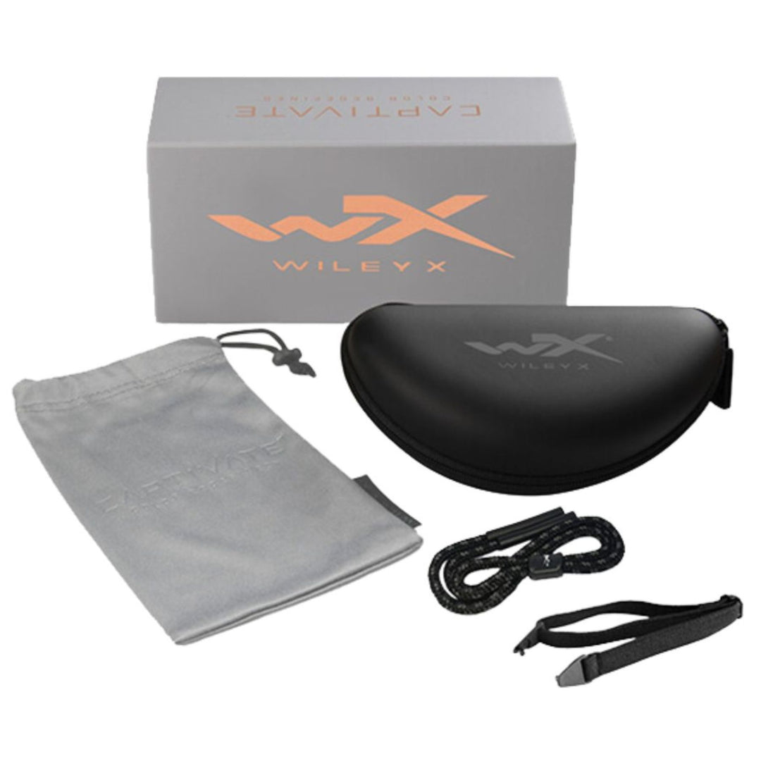 Wiley X Grid Captivate polarisoidut aurinkolasit | Green Mirror / Matte Cool Grey