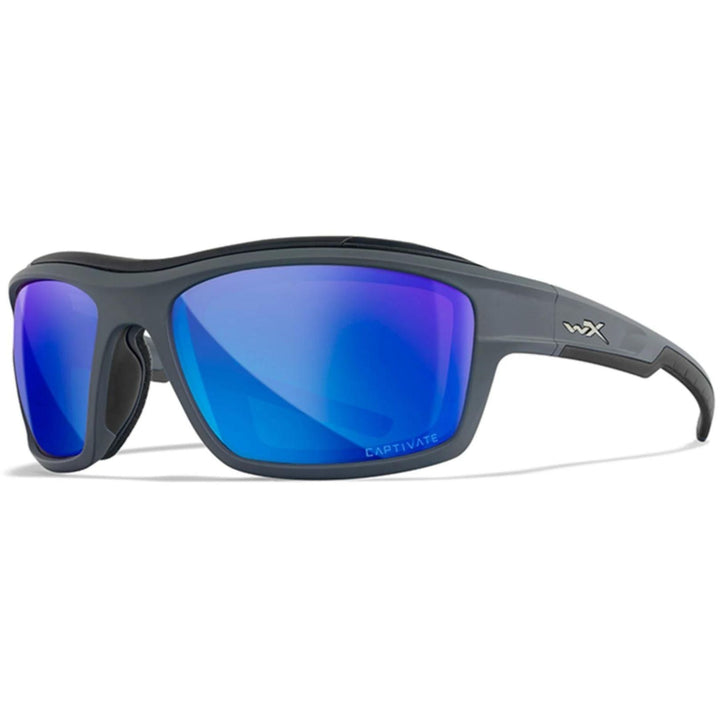 Wiley X Ozone polarisoidut aurinkolasit | Blue Mirror Grey