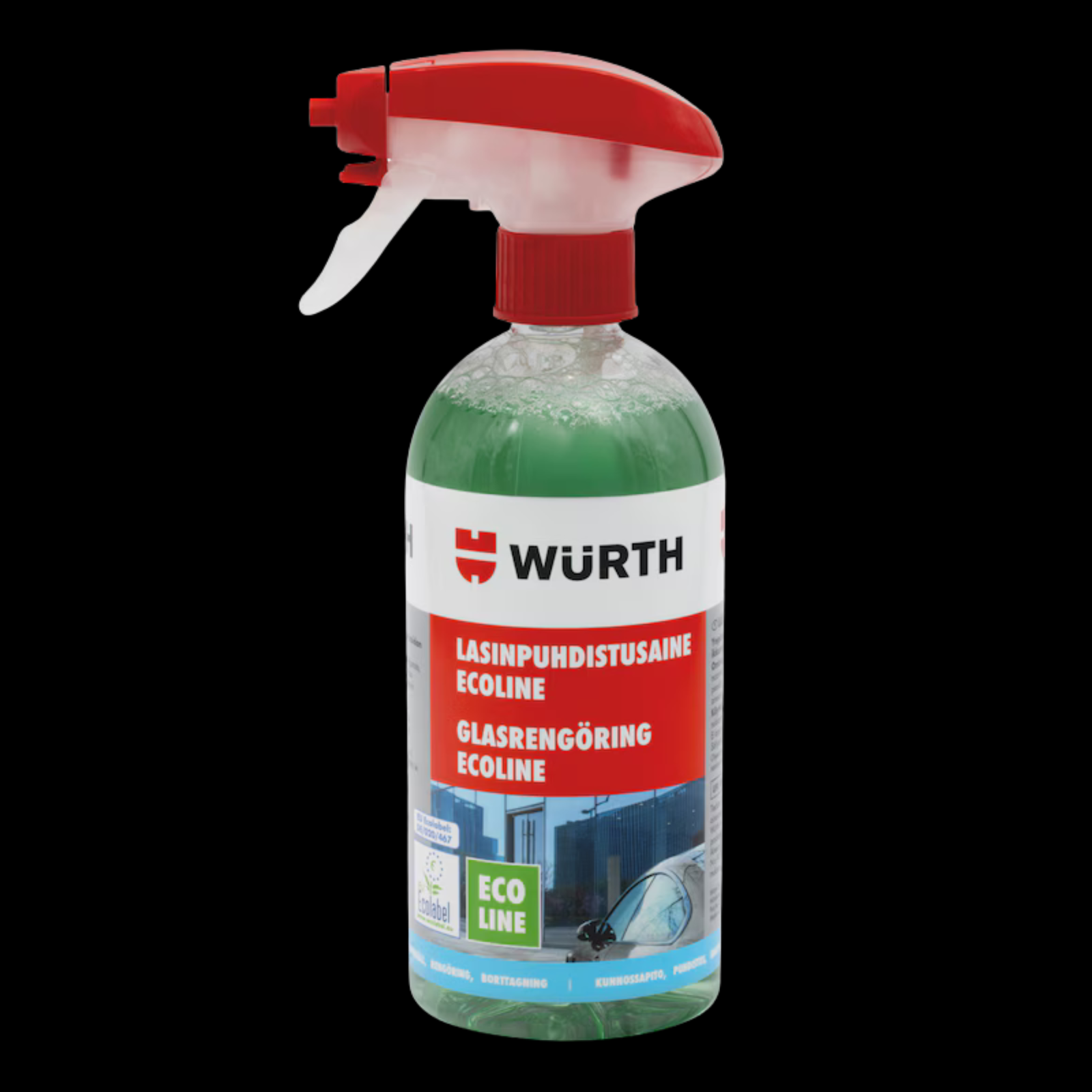 Wurth Ecoline Lasinpuhdistusaine 500ml