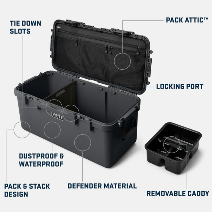 YETI LoadOut GoBox 60 säilytyslaatikko | Desert Tan