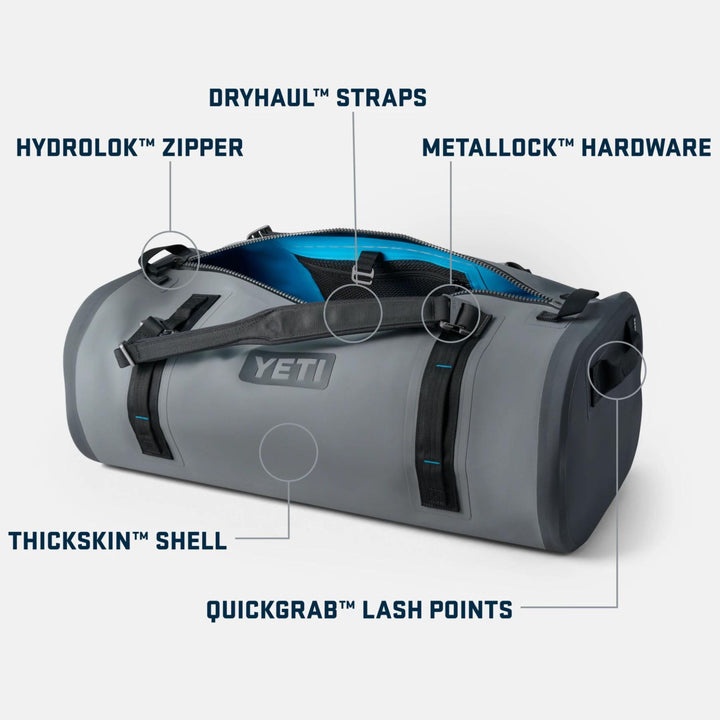 YETI Panga 75 Duffel Vedenpitävä Varustekassi | Storm Gray