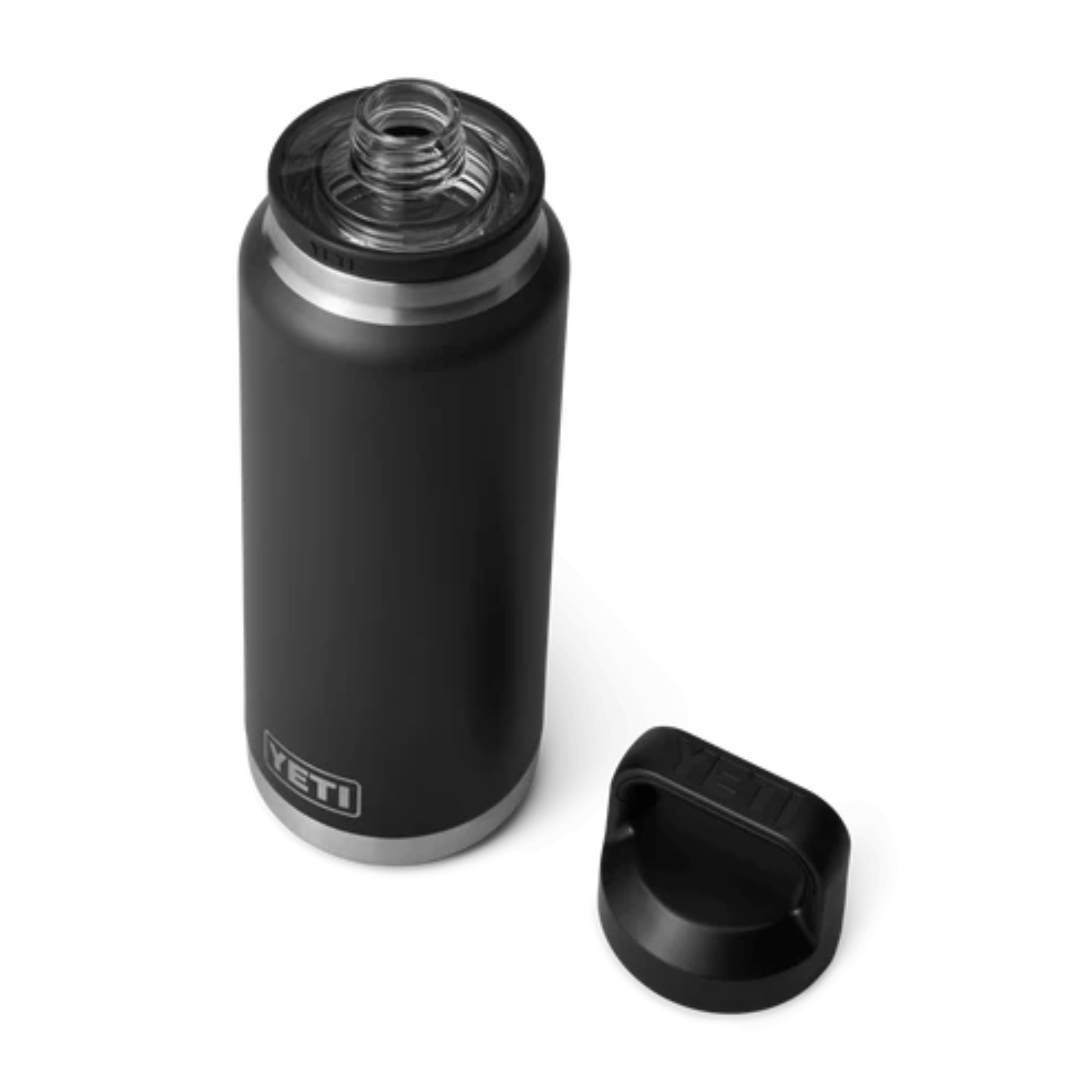YETI Rambler 36oz 1065ml Bottle Chug Termospullo | Black