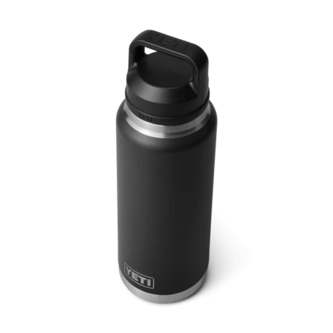 YETI Rambler 36oz 1065ml Bottle Chug Termospullo | Black