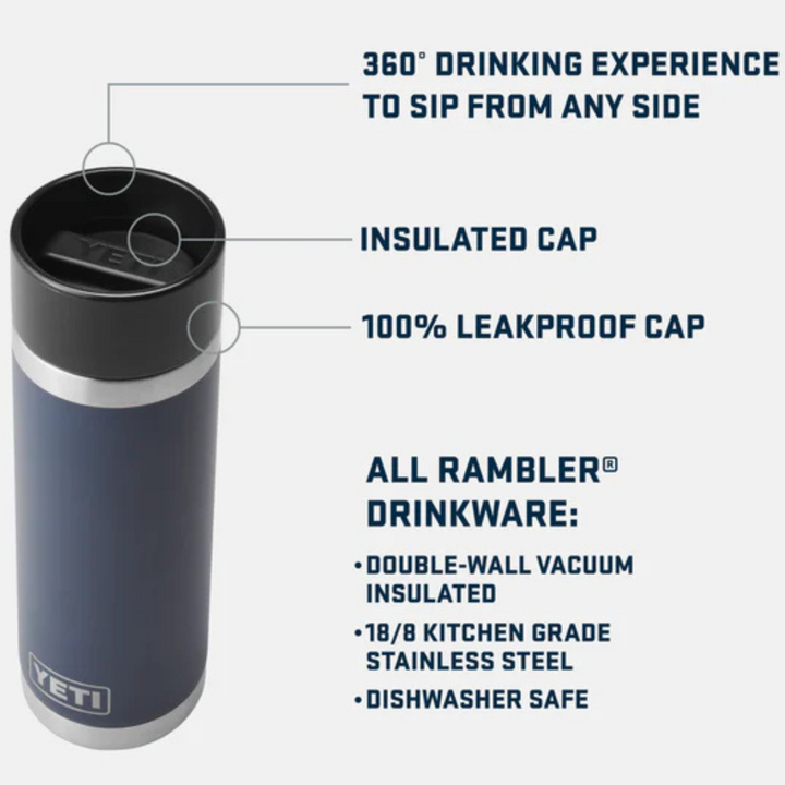 YETI Rambler 532ml HotShot Termospullo | Seafoam