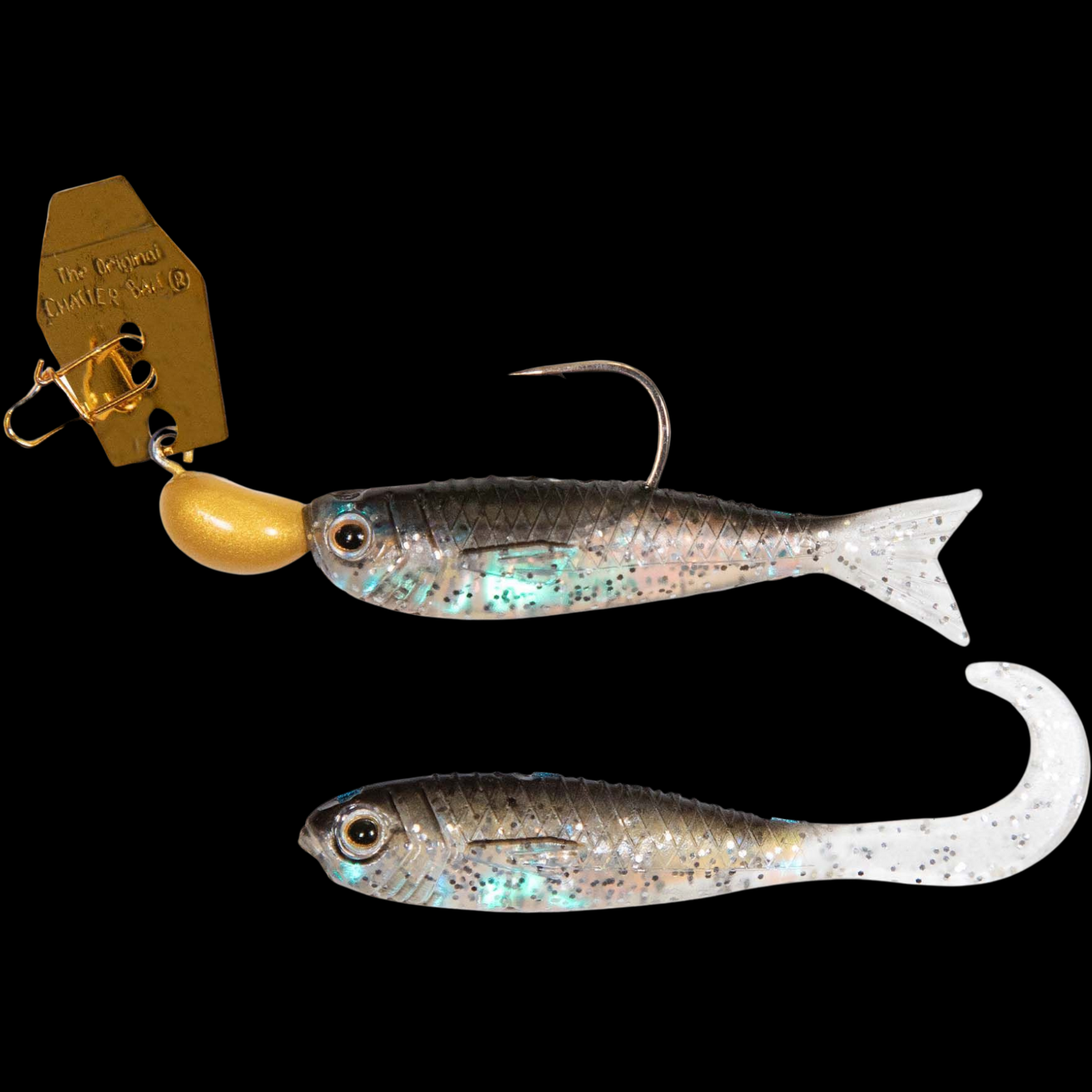 Z-MAN ChatterBait Flashback Mini 3.54g | Gold / Black