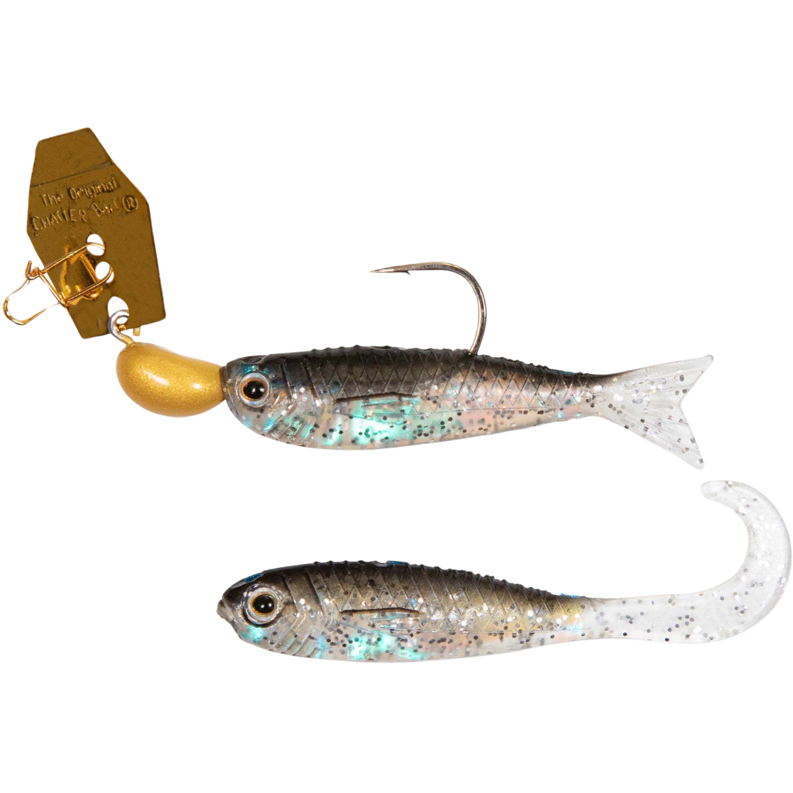 Z-MAN ChatterBait Flashback Mini 3.54g | Gold / Black