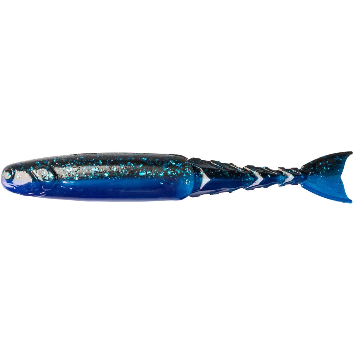 Z-MAN ChatterShad 4.5" Jigi 4kpl | Black/Blue Laminate
