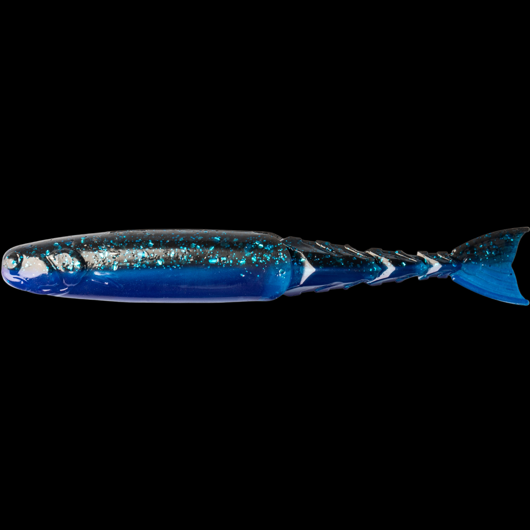 Z-MAN ChatterShad 4.5" Jigi 4kpl | Black/Blue Laminate