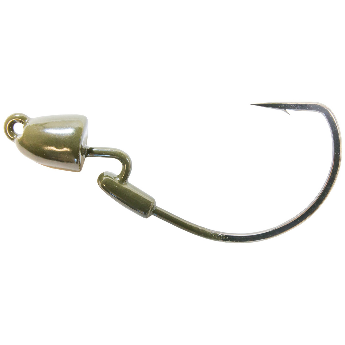 Z-Man Finesse BulletZ Offset-koukku #1 3kpl | Green Pumpkin