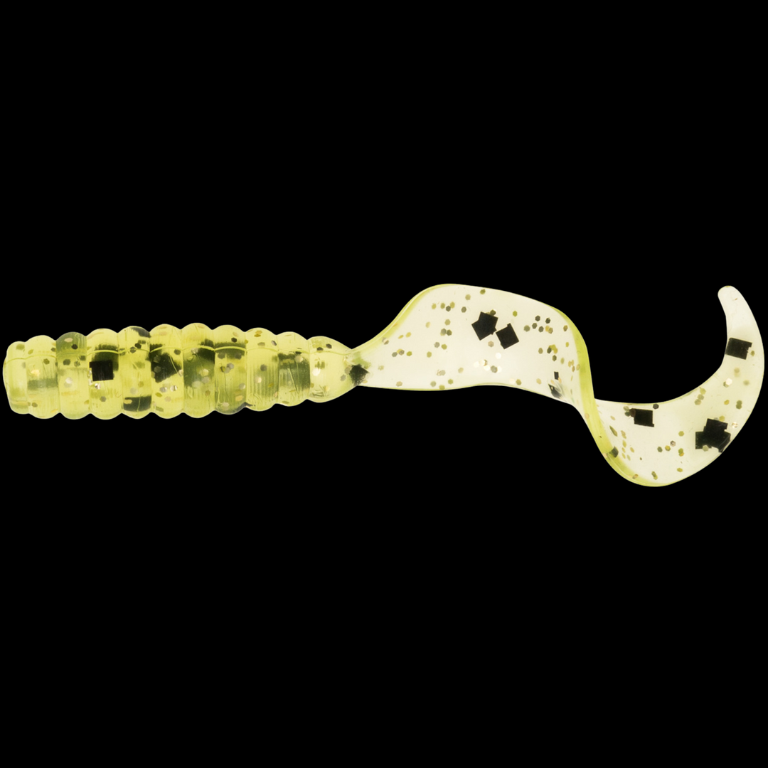 Z-Man GrubZ Jigi 3.5" 6kpl | Chartreuse Sparkle