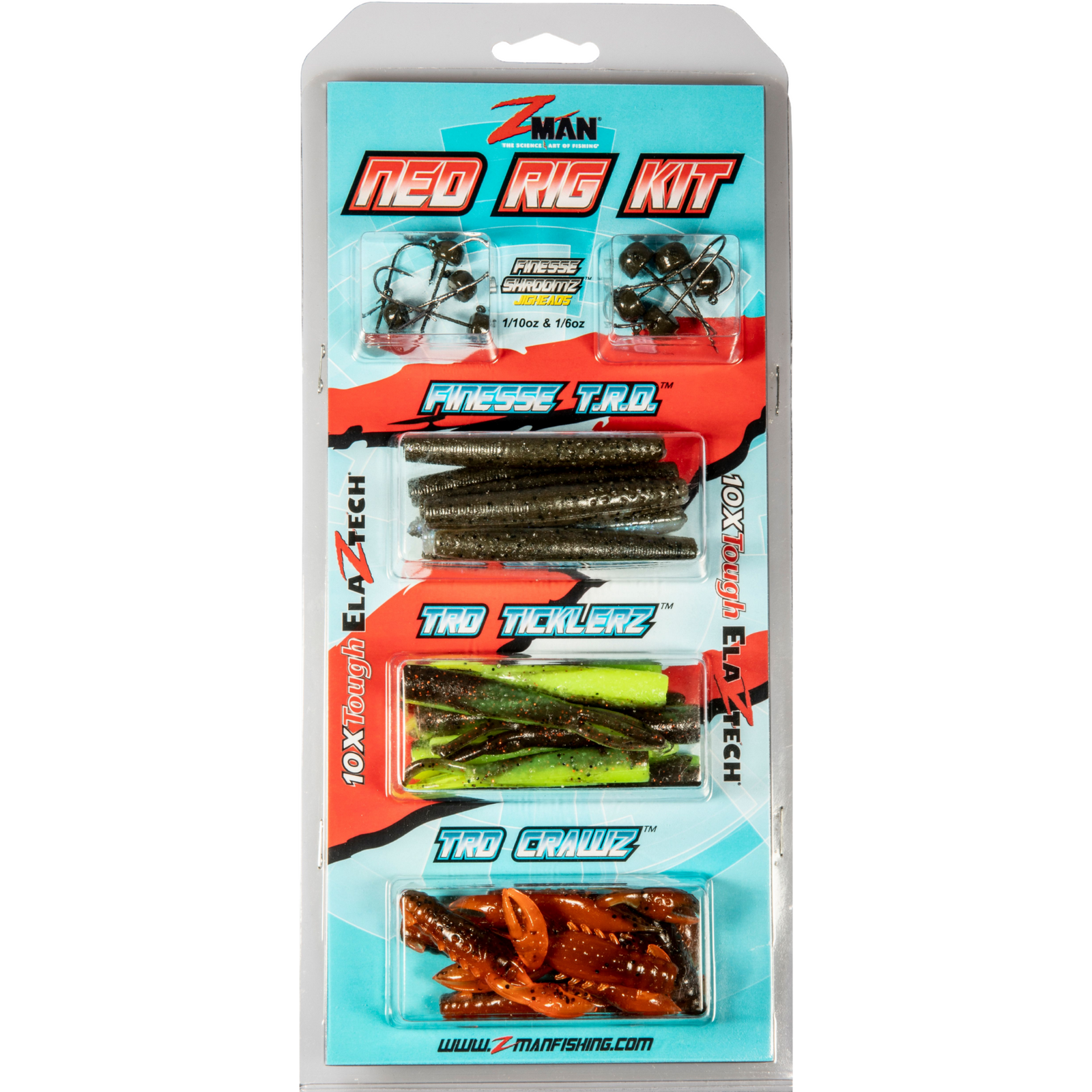 Z-Man Ned Rig Kit | Hot Colors