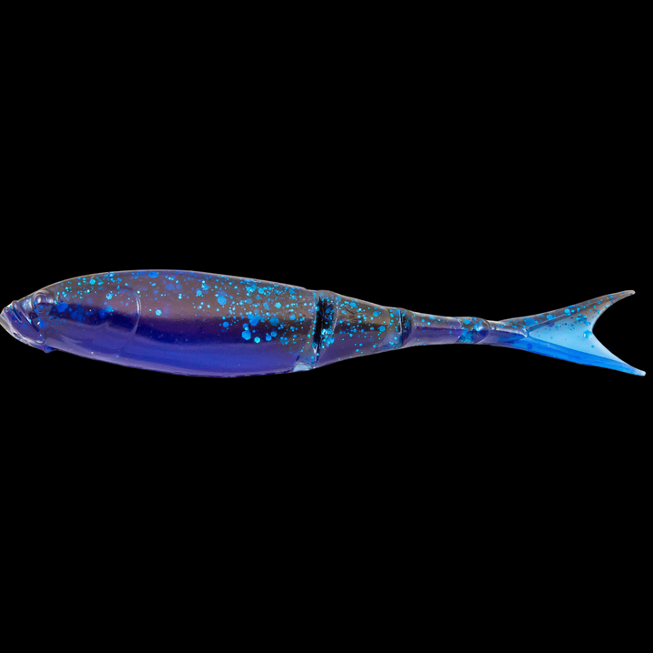 Z-Man Razor ShadZ Jigi 4.5" 4kpl | Black/Blue Laminate