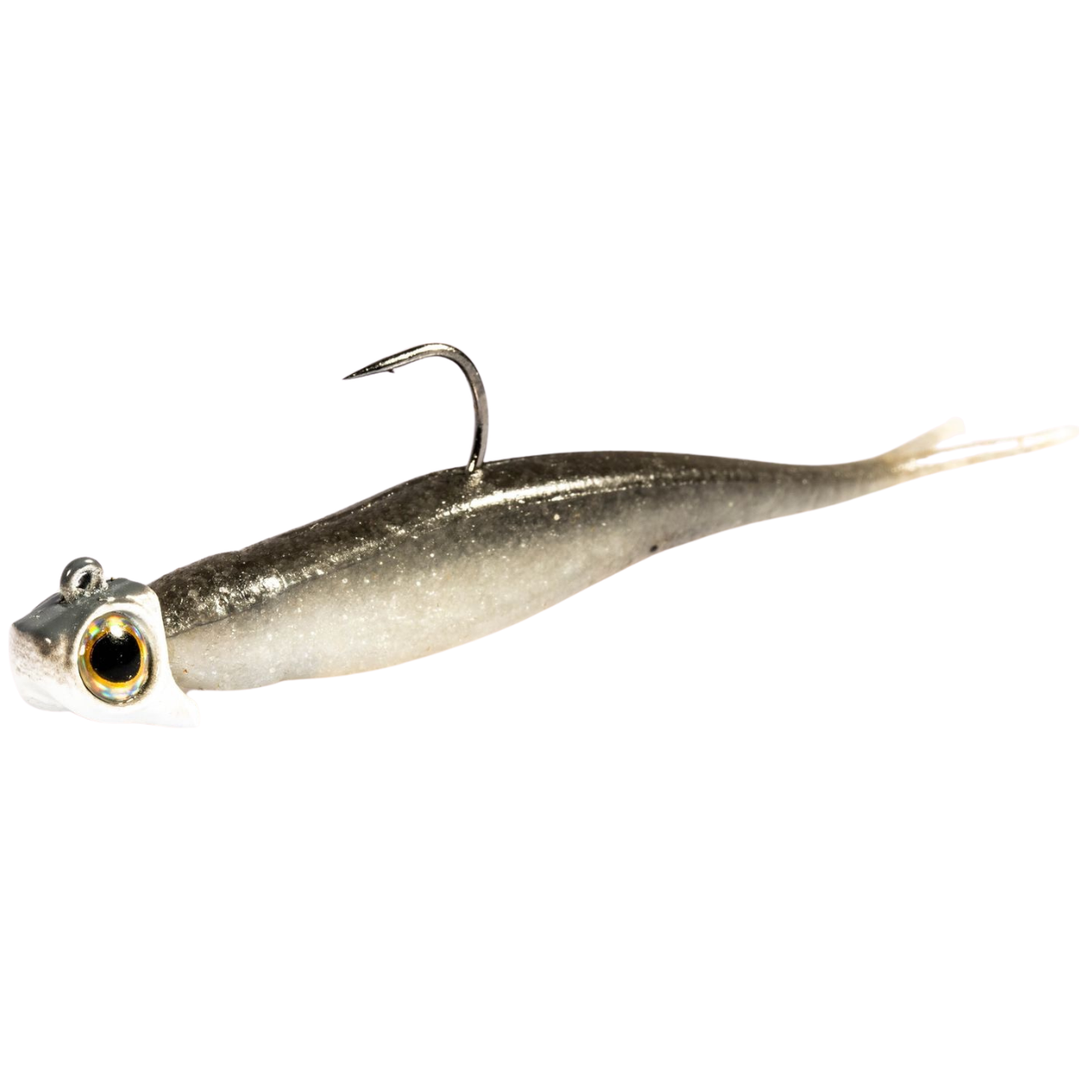 Z-Man Scented Jerk ShadZ Jigi 3" 8kpl | Shiner