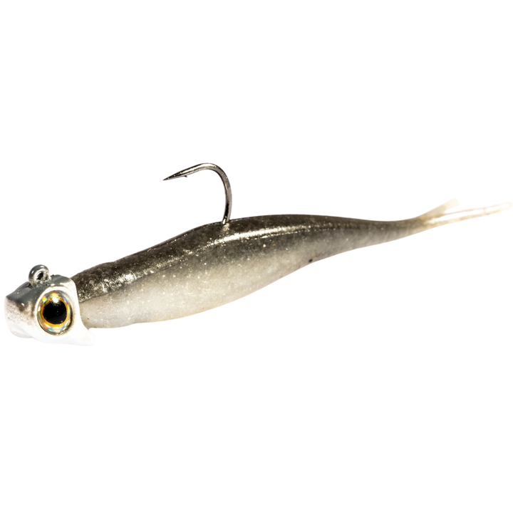 Z-Man Scented Jerk ShadZ Jigi 3" 8kpl | Shiner