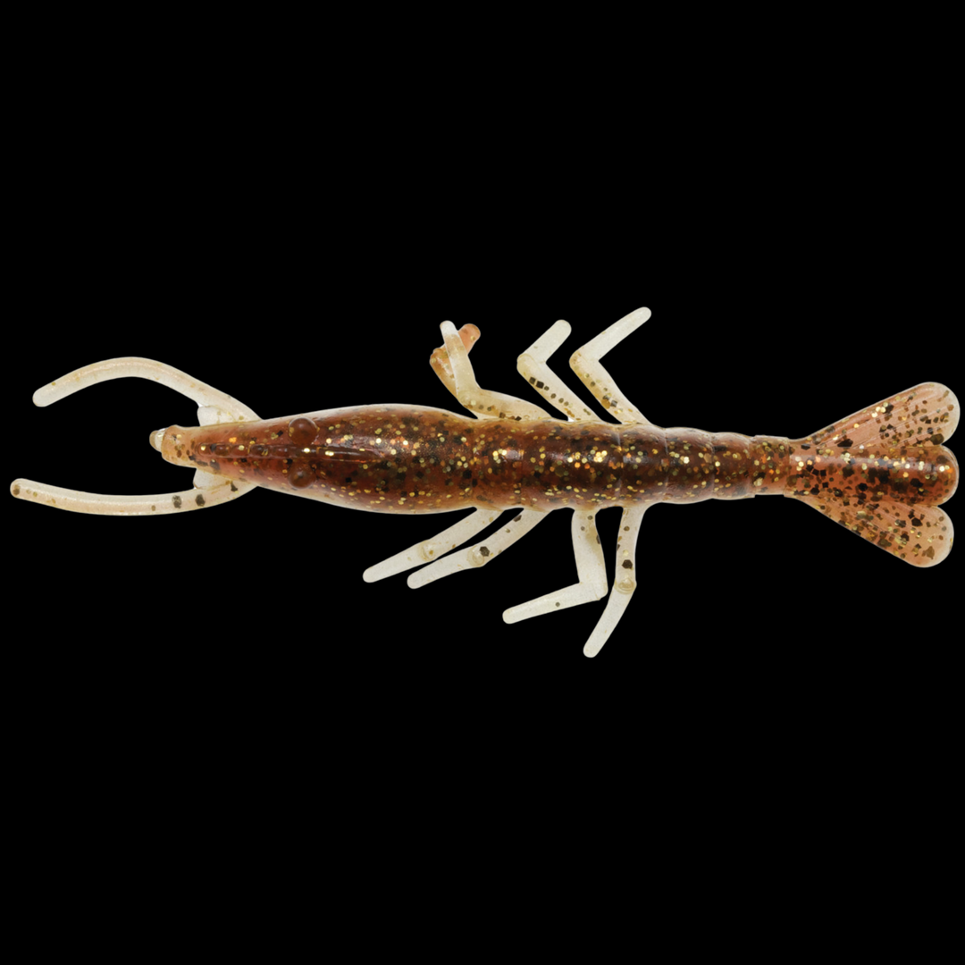 Z-Man Scented ShrimpZ Jigi 3" 5kpl | Rootbeer Gold