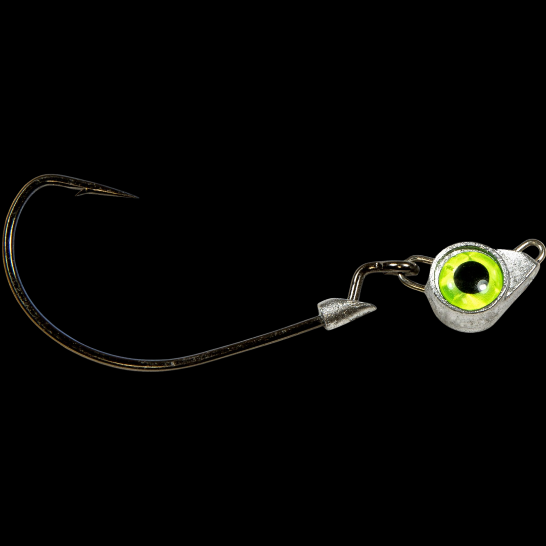 Z-MAN Texas Eye Finesse Jigipää 3kpl | Chartreuse