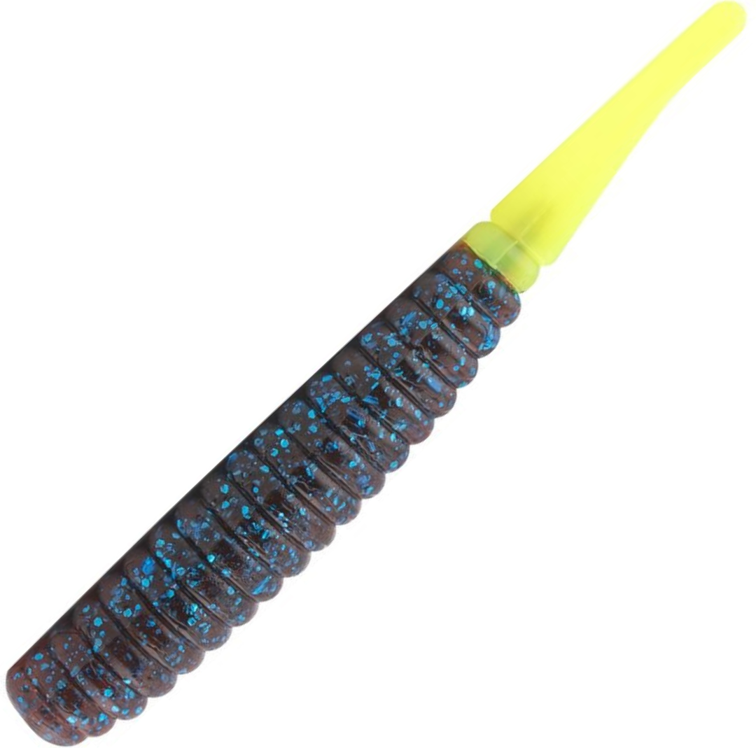 Z-Man Trout Trick Thick Trick Jigi 3.75" 6kpl | Plum/Chartreuse Tail