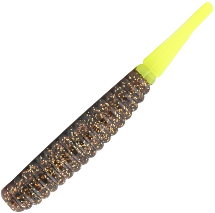 Z-Man Trout Trick Thick Trick Jigi 3.75" 6kpl | Rootbeer/Chartreuse Tail