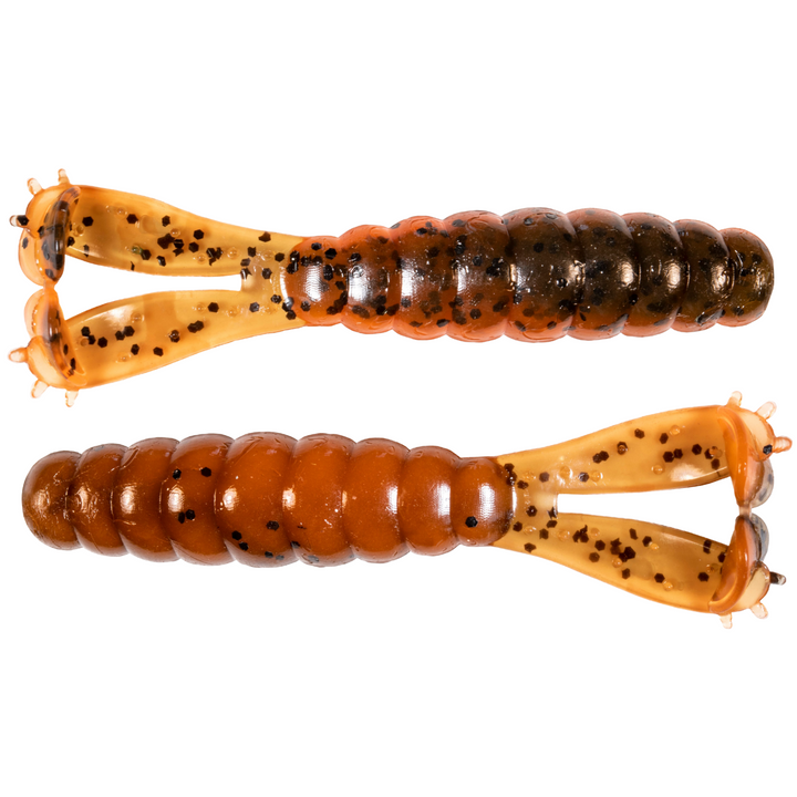 Z-Man Goat Jigi 3.75" 4kpl | Green Pumpkin/Orange