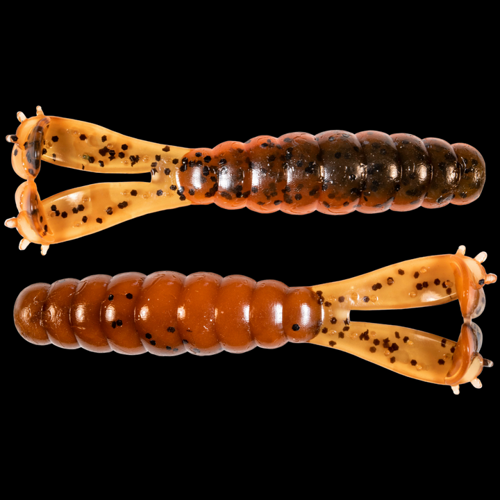 Z-Man Goat Jigi 3.75" 4kpl | Green Pumpkin/Orange