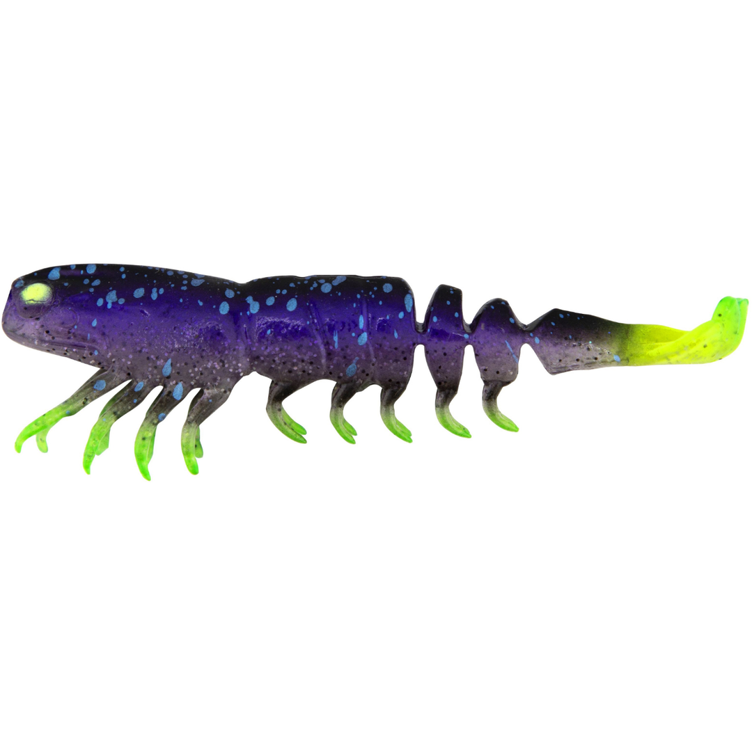Z-Man PrawnstarZ LB Jigi 3.5" 3kpl | Plum Chartreuse