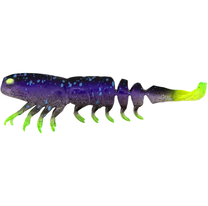 Z-Man PrawnstarZ LB Jigi 3.5" 3kpl | Plum Chartreuse