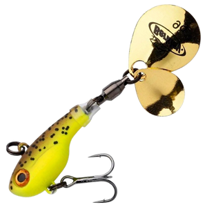 Berkley Pulse Spintail 14g | Brown Chartreuse