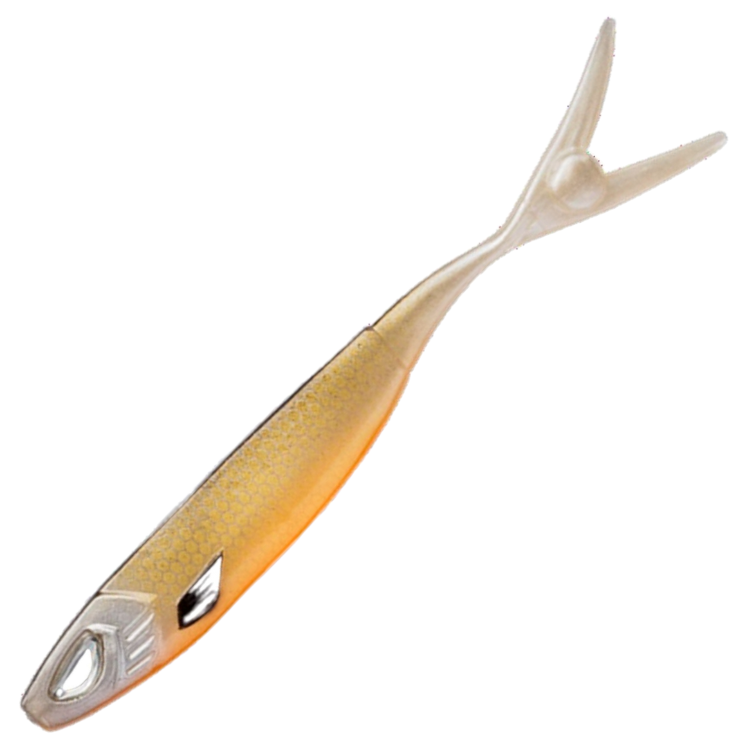 Berkley Sick Vamper Haukijigi 22cm 44g, väri Bream: oranssinkeltainen runko ja vaalea pyrstö