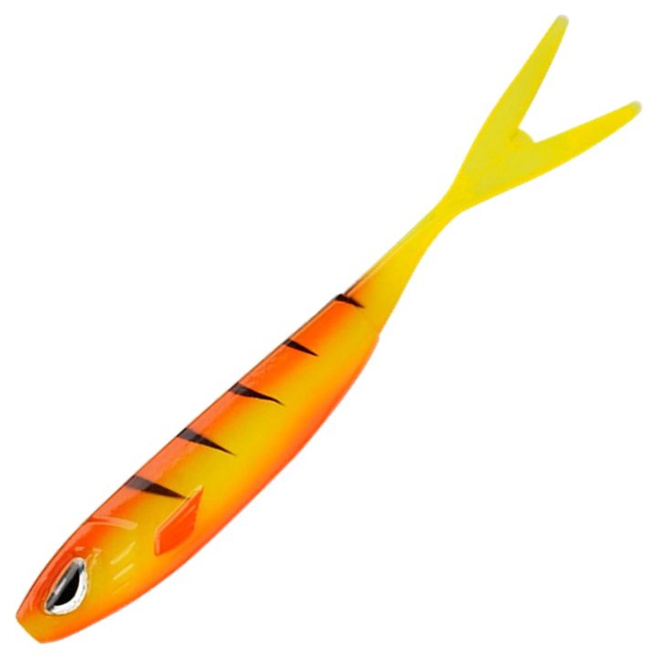 Berkley Sick Vamper Haukijigi 22cm 44g, väri Hot Yellow Perch: oranssinkeltainen runko ja tummat raidat