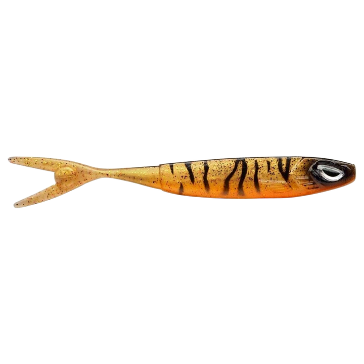 Berkley Sick Vamper Haukijigi 22cm 44g Motoroil Burbot sivulta, pää oikealla