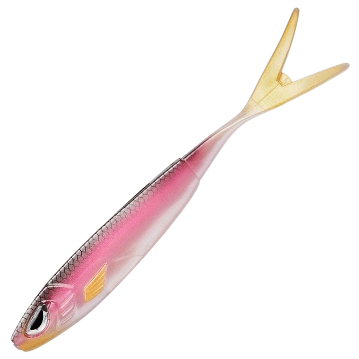Berkley Sick Vamper Haukijigi 22cm 44g, väri Wagasaki: vaaleanpunainen kylki ja vaalea V-pyrstö