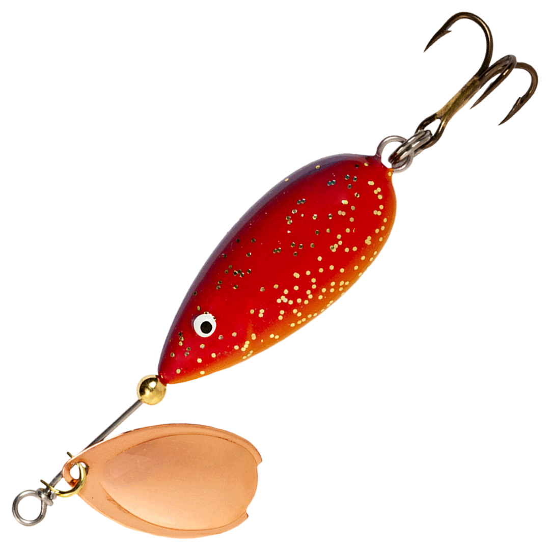 Bete Lotto lippauistin 35mm 9g, väri 076: punainen hilerunko ja kuparinen lippa