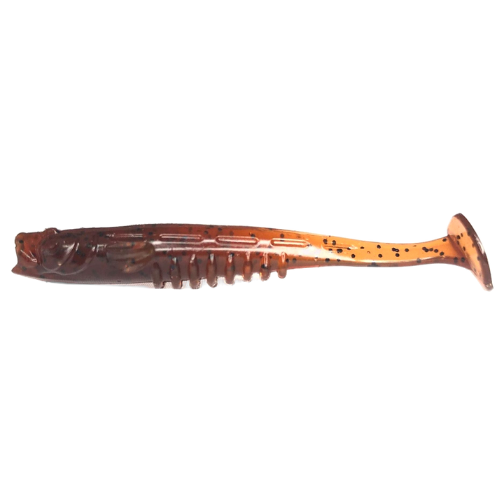 Crazy Fish Nano Minnow Jigi 2.8" 57 sivulta, pää vasemmalla