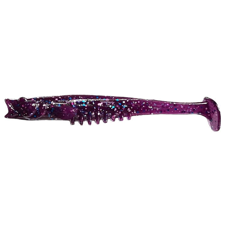 Crazy Fish Nano Minnow Jigi 2.8" 98 sivulta, pää vasemmalla