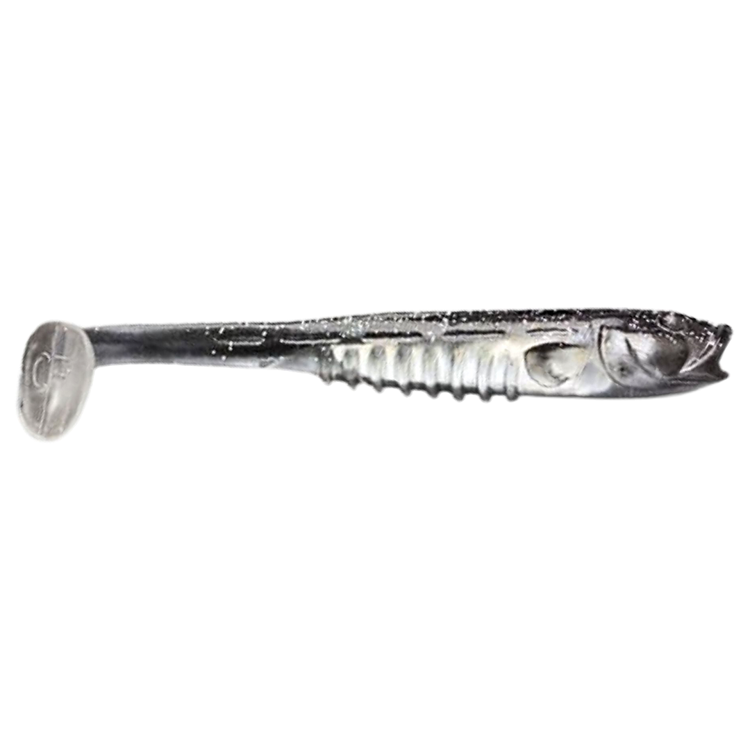 Crazy Fish Nano Minnow Jigi 2.8" C10R sivulta, pää oikealla