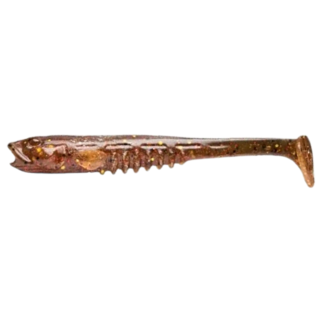 Crazy Fish Nano Minnow Jigi 3.5" 32 sivulta, pää vasemmalla