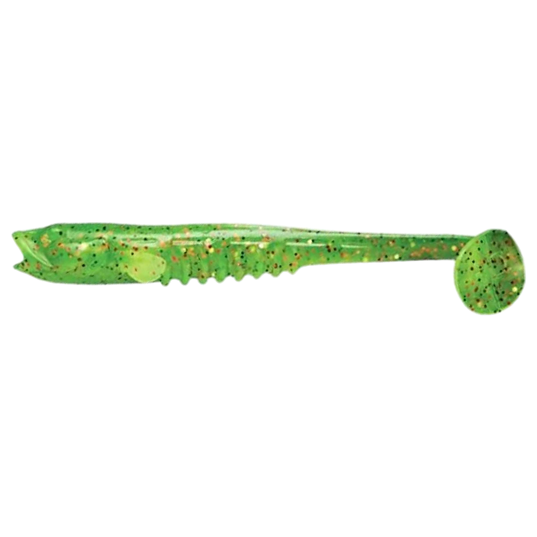 Crazy Fish Nano Minnow Jigi 5" 22 sivulta, pää vasemmalla