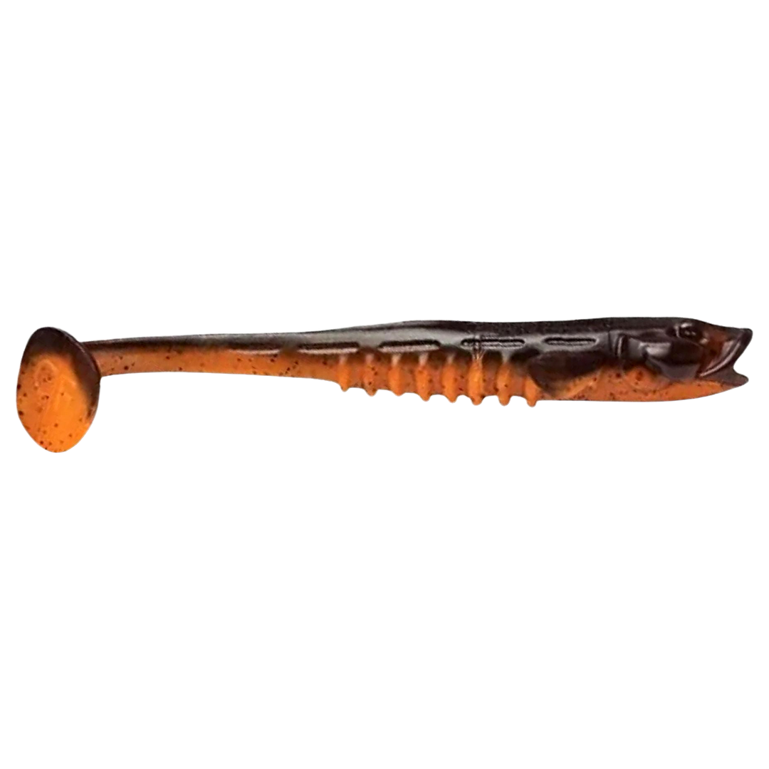 Crazy Fish Nano Minnow Jigi 5" 8d sivulta, pää oikealla