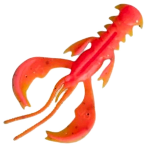 Crazy Fish Nimble kelluva Jigi 2.5" 7kpl | Fire Orange (15D)